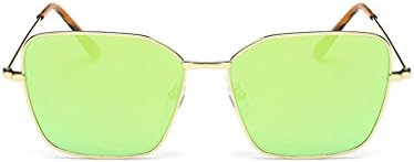 2015 Luxury Fashion Square Sunglasses Brand Designer Sun Glasses Metal Glasses Unique Flat Coating Lens