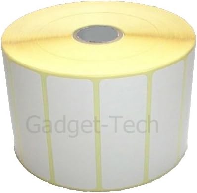 Gadget Tech - Zebra 1,200 Direct Thermal Labels - 89mm x 36mm Permanent -  For GK420T