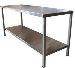 Mesa inox Las mejores mesas.