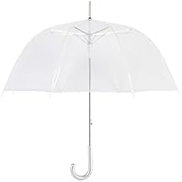 Cloak Umbrellas 10 Piece Dome/Bubble Auto Open Clear Umbrellas