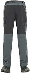 TBMPOY Men's Snow Ski Waterproof Fleece Lined Pants