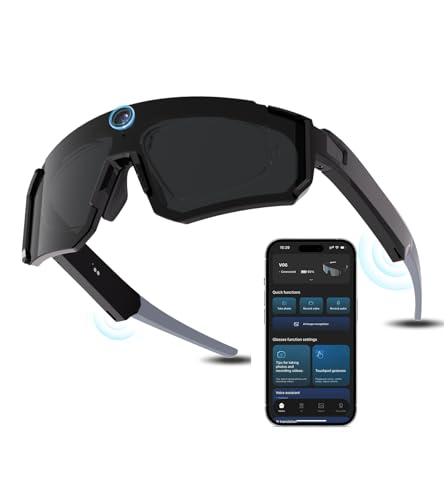 Jacuate AI Smart Glasses Camera 8MP
