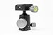 Colorado Tripod Company - Mini Tripod Ballhead 20lb Load Capacity for Monopod, Slider, Digital Cameras-Arca Clamp with 40mm Universal Arca Plate-Silver