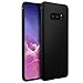 EasyAcc Phone Case for Samsung Galaxy S10e[Support Wireless Charging], Matte Black Slim TPU Cases Finish Profile Soft Thin Back Protective Cover Compatible with Samsung Galaxy S10e 5.8