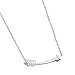 Lazycat Silver Arrow Pendant Cupid Arrow Long Arrow Pendant bar Necklace Jewelry