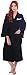 Personalized Embroidered 100% Cotton Waffle Robe Kimono Spa Bathrobe Unisex