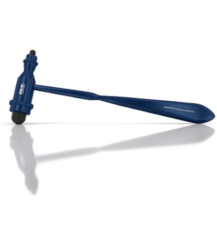 Stainless Steel Tromner Neurological Reflex Hammer With Built-in Handle