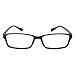 Reading Glasses +0.25 Black - Rectangle Full Rim Anti Reflective Men Women Eyeglasses Readers Comfortable