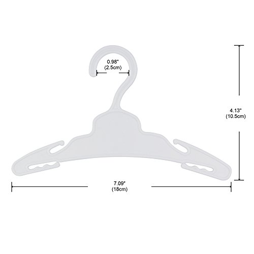 ZITA ELEMENT Lot 12 Pcs Doll Hangers for American 18 inch Doll and Other 14 - 18 Inch Doll Clothes Hangers - Thumbnail 6