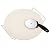 VonShef 15 Inch Ceramic Pizza Stone Set With Heavy Duty Chrome Stand with FREE Pizza Cutter