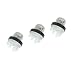 AISEN (Pack of 3 Primer Bulb for STIHL BR350 BR430 BR500 BR550 BR600 Backpack Blower 4238 350 6201 primary