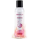 ZEMALIA Water-Based Lubricants Warming Glide Suitable for Sensitive Skin Made in USA 4.5OZ