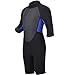REALON Men Women CR Triathlon Wetsuit 3mm Smoothskin Neoprene Full Wet Suits Back Zipper Cold Water Keep Warm for Surfing Snorkeling Diving Scuba