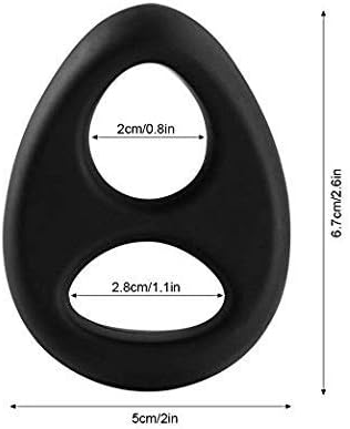 Pear Shape Premǐum Super Stretchy Sǐlǐcone Band for Men