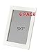 Ikea New frame photo picture 5x7 or 4x6 Multicolor FISKBO, set of 6 (5X7, White)