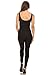 Stretch Cotton Bodysuit Women's Scoop Neck Sleeveless Stretch Cotton One Piece Jumpsuits Unitard Bodysuits(&Plus)