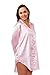 Up2date Fashion Satin Night Shirts for Women, Style#NS-11