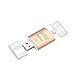 Difini USB Flash Drive, Memory Stick 32GB with Lightning Connector for iPhone iPad iPod iOS PC Apple Android, External Storage Expansion Thumb Drive Adapter (Golden)