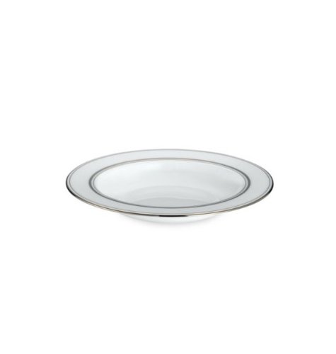 Kate Spade LIBRARY LANE PLATINUM PASTA/RIM SOUP