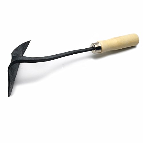 Hoe Hand Plow Hoe Korean Style Ho-Mi Organic Gardening Garden Weeding Farming (Normal) - Thumbnail 7