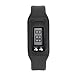 Iuhan Fashion Digital LCD Pedometer Run Step Walking Distance Calorie Counter Watch Bracelet (Black)