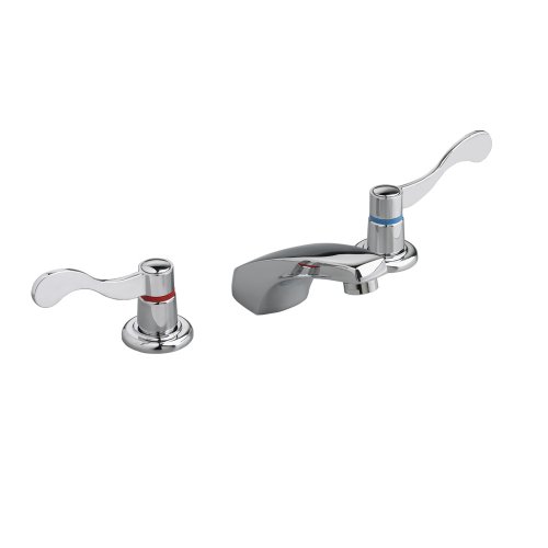 American Standard 6801.000.002 Amarilis Heritage Widespread Bathroom Faucet Pop Up Drain Less Handles, Polished Chrome