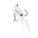 East Rain Artificial Octopus Swimbait with Skirt Tail Lingcod Rockfish Jigs for Saltwater Fishing Big Game (PVC,3.54/7.87/9.45inch,0.81/6.35/9.88oz,Mulit-Colors Option)