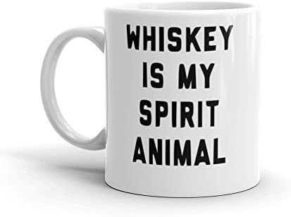 Whiskey is my spirit animal 11 Oz Ceramic