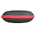 Hetmitshell Hard EVA Travel Case Fits Mpow 059(Black Case + Red Zipper)
