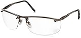 Harley-Davidson HD701 Safety Glasses with Gunmetal Frame and Clear Tint Hardcoat Lens