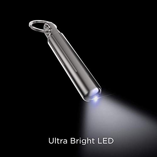 KeySmart Nano Torch World's Smallest and Brightest Flashlight for