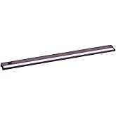 Maxim Lighting 89867BZ CounterMax 5K - 18W 1 LED Undercabinet-36 Inches Length and 3.5 Inches Wide, Finish Color: Bronze