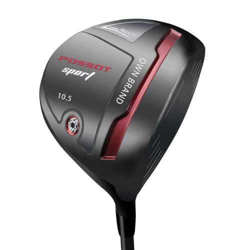 POSSOT Golf Driver, Titanium Golf Drivers for Men Right Handed 10.5