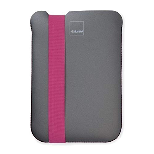 Acme Skinny 7" Sleeve for Tablets And Ipad Minis - Grey / Pink
