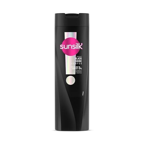 Sunsilk Co-Creations by Jamal Shine Expert Amla Pearl Complex Atemberaubendes Black Shine Shampoo, 180 ml