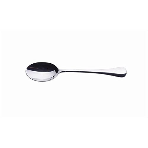 Genware NEV-COS-SL Slim Coffee Spoon, 18/0
