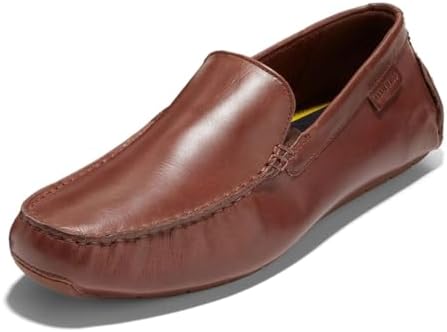 Polo Ralph Lauren Men\'s Tarlton Tan Leather Driving Moc Loafers Shoes Size 7.5 D Polo Ralph Lauren Mens Brown Leather Driving Loafers Striped  main image 2
