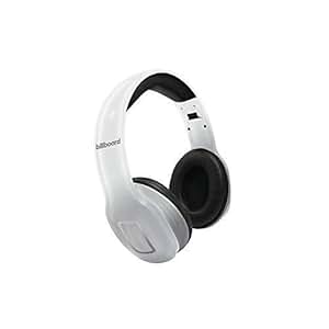 Amazon.com: Billboard Wireless Bluetooth Headphones White: Home Audio