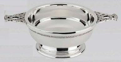 Personalised 4 Inch Chrome Plated Quaich