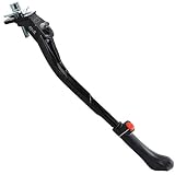 Lumintrail Center Mount Bike Kickstand Quick Adjust Height Side Stand fits Most 24" 26" 28" 700c Bicycle