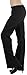 ToBeInStyle Women's High Waist Boot-Cut Dress Pants - Black - Large
