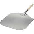 Kitchen Supply 14-Inch x 16-Inch Aluminum Pizza Peel with Wood Handle New