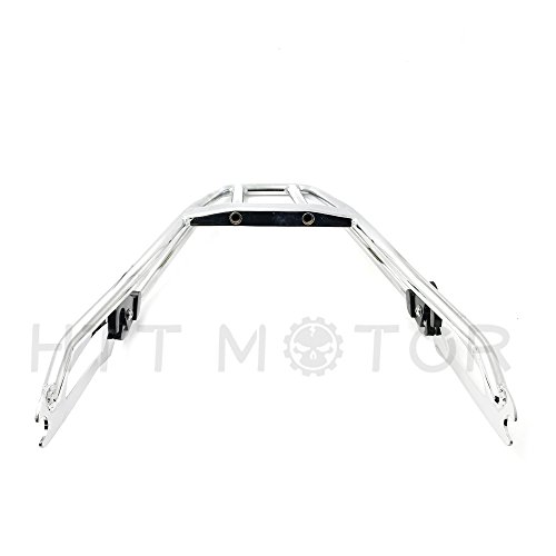 XKMT Group Chrome Detachable 2-Up Luggage Rack For Harley Street 500 750 XG500 XG750 15-17