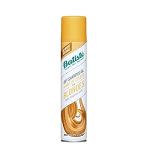 Batiste Dry Shampoo in Blondes with a Hint of Colour 200ml, No Rinse Spray to Refresh Hair in Between Washes, No White…
