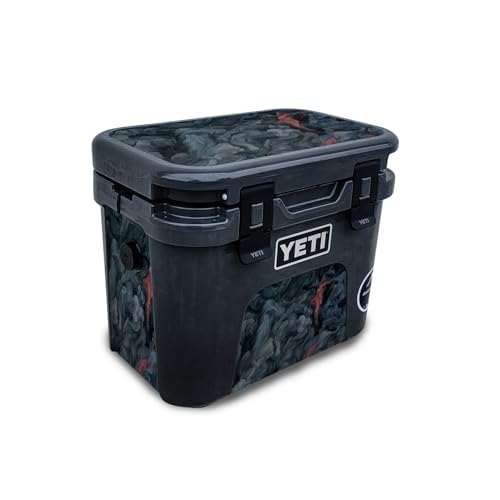 Skin Compatible with Yeti Roadie 15 Hard Cooler - Storm Cloud - Premium 3M Viny…