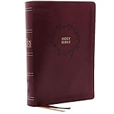 The KJV, Open Bible, Leathersoft, Burgundy, Red Letter Edition, Comfort Print: Complete Reference Sy by 