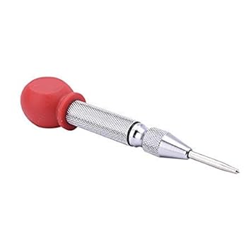 Generic Handle 5 Inch Automatic Center Pin Punch Spring Punch Marking Hole for Metal Drilling