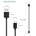 USB to Micro USB Cable Charger Pack 2 Extra Long 10FT Android Charger Fast Charge, Power Cord for Samsung Tablet Charger/Galaxy S7 S6 Edge/S5/LG Phone, High Speed Charging Cables for PS4/Kindle-Black