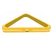 Imperial Officially Licensed NFL Merchandise: Wood Triangle Billiard/Pool Ball Rack, Pittsburgh Steelers