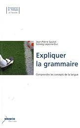 Expliquer la grammaire
